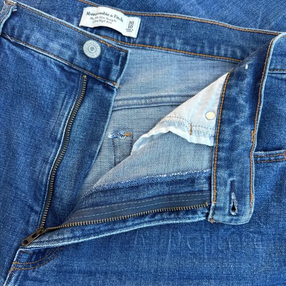 Abercrombie 90s Slim Straight Ultra High Rise 30/10 - Picture 3 of 6